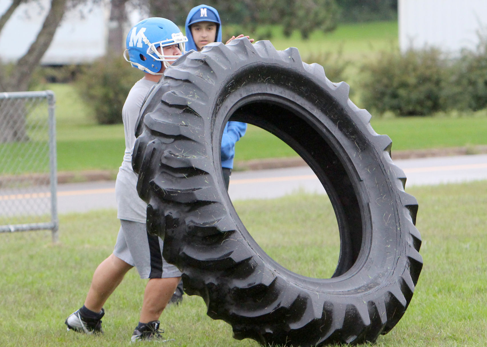 First Day of Football Practice 9-7-20